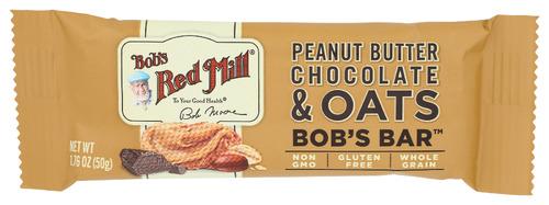 Bobs Red Mill Bar Oat Peanut Butter Chocolate - 1.76 Oz