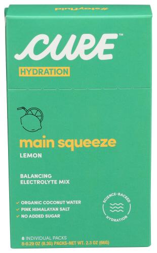 Cure Hydration Powder Lemon - 2.3 Oz