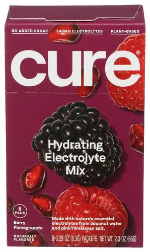 Cure Hydration Powder Berry - 2.3 Oz