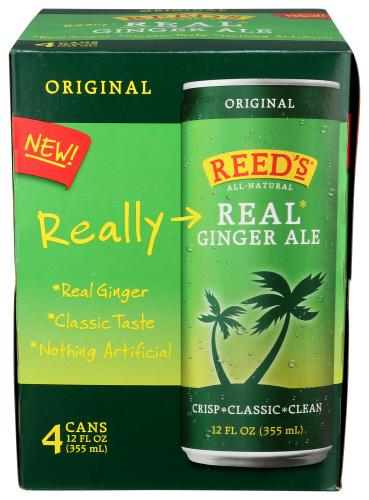 Reeds Soda Ginger Ale - 48 Fo (6 Units)