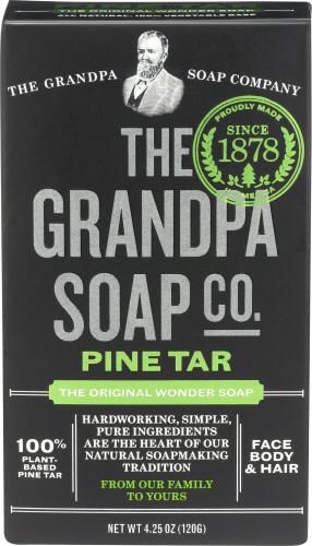 Grandpas Soap Bar Pine Tar - 4.25 Oz (5 Units)