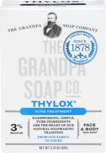Grandpas Soap Thylox Acne - 3.25 Oz (3 Units)