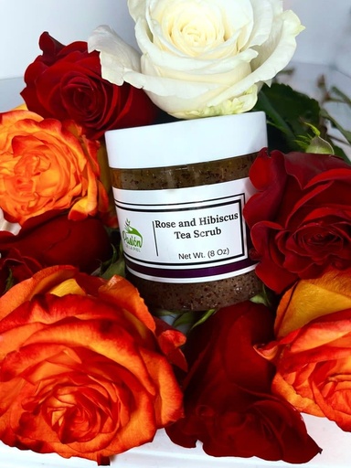 pasiondelapiel: Body Scrub Rose & Hibiscus 2oz