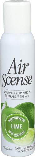 Air Scense Air Freshener Lime - 7 Oz (4 Units)