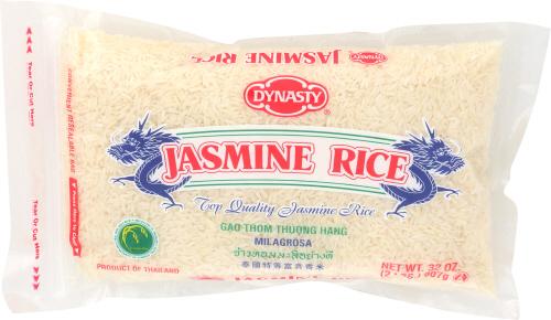 Dynasty Rice Jasmine Enriched - 32 Oz (12 Units)