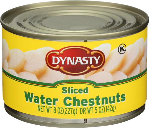 Dynasty Waterchestnut Sliced - 8 Oz (12 Units)