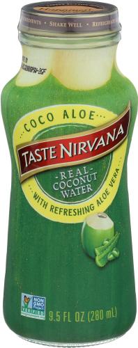 Taste Nirvana Juice Coco Aloe Real - 9.5 Fo (12 Units)