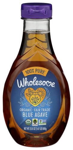 Wholesome Agave Blue Organic - 23.5 Oz (6 Units)