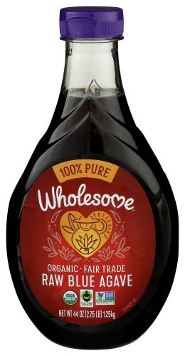 Wholesome Agave Blue Raw Organic - 44 Oz (6 Units)