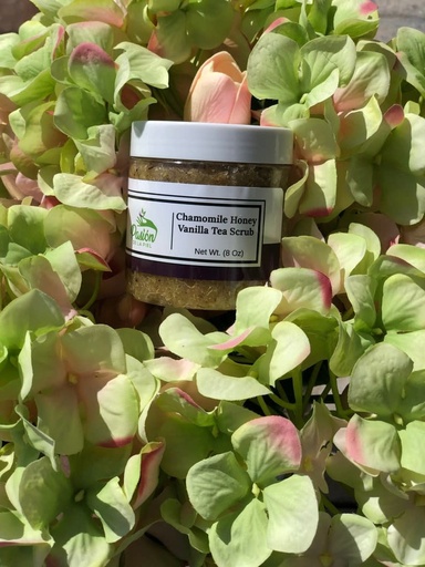 pasiondelapiel: Body Scrub Honey Chamomile 2oz
