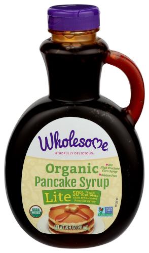 Wholesome Syrup Pancake Lite Organic - 20 Oz (6 Units)