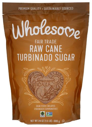 Wholesome Sugar Cane Raw Ftc - 24 Oz (12 Units)