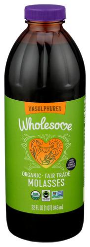Wholesome Molasses Blackstrap Organic Ftc - 32 Oz (12 Units)