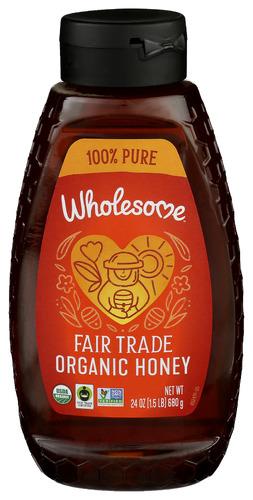 Wholesome Honey Sqz Organic - 24 Oz (6 Units)