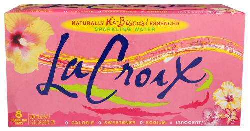 La Croix Wtr Sprk Hibiscus 8Pk 12Z - 96 Fo (3 Units)