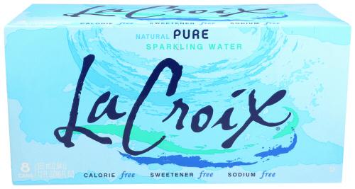 La Croix Wtr Spark Pure 8Pk 12Z - 96 Fo (3 Units)