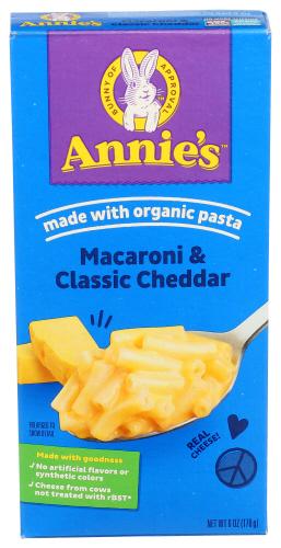 Annies Homegrown Mac & Cheese Classic Macaroni - 6 Oz (12 Units)