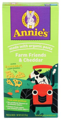 Annies Homegrown Mac & Cheese Bernies Farm - 6 Oz (12 Units)