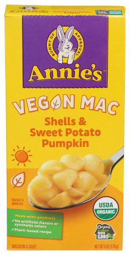 Annies Homegrown Pasta Shells Creamy Sce - 6 Oz (12 Units)