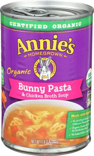 Annies Homegrown Soup Bunny Pasta Chix Brt - 14 Oz (8 Units)