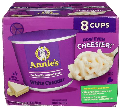 Annies Homegrown Mac N Cheese White Chd 8Pk - 16.08 Oz (1 Units)
