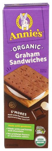 Annies Homegrown Grhm Ckr Sndwch Smores - 8 Oz (6 Units)