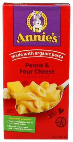 Annies Homegrown Mac & Cheese Four Cheese - 5.5 Oz (12 Units)