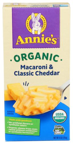Annies Homegrown Mac & Cheese Classic Organic - 6 Oz (12 Units)