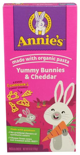 Annies Homegrown Mac & Cheese Bunny - 6 Oz (12 Units)