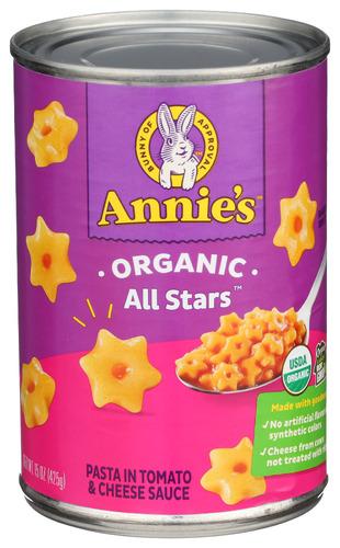Annies Homegrown Pasta All Stars - 15 Oz (12 Units)