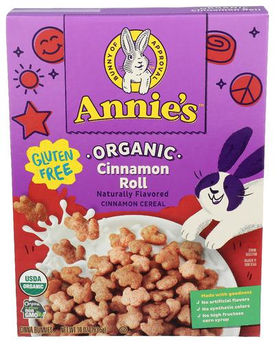 Annies Homegrown Cereal Cinnamon Roll - 10 Oz (10 Units)