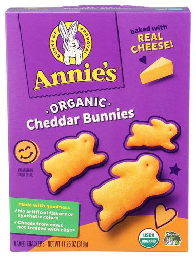 Annies Homegrown Ched Bunny Big Box Organic - 11.25 Oz (6 Units)