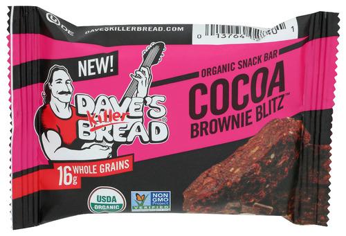 Daves Killer Bread Bar Cocoa Brwni Bltz Organic - 1.75 Oz (12 Units)