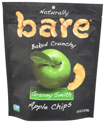 Bare Fruit Chips Apple Granny Smith - 3.4 Oz (12 Units)