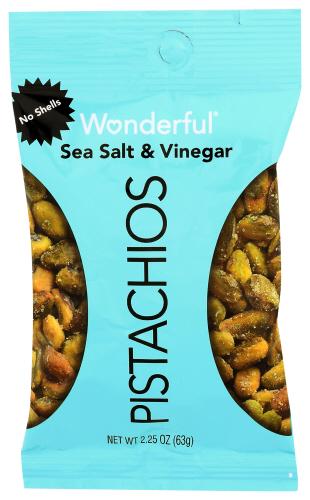 Wonderful Pistachios Pistachios No Shell Ssv - 2.25 Oz (8 Units)