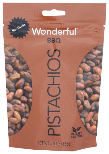Wonderful Pistachios Pistachios Bbq No Shell - 5.5 Oz (10 Units)