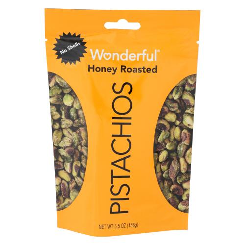 Wonderful Pistachios Nut Pistachio Honey Roasted - 5.5 Oz (10 Units)