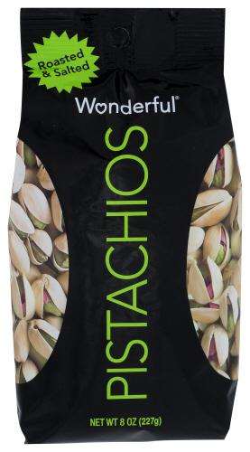 Wonderful Pistachios Pistachios Roasted Salt - 8 Oz (25 Units)