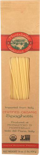 Montebello Pasta Artisan Spaghetti - 16 Oz (12 Units)