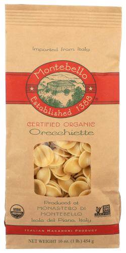 Montebello Pasta Orecchiette - 16 Oz (12 Units)