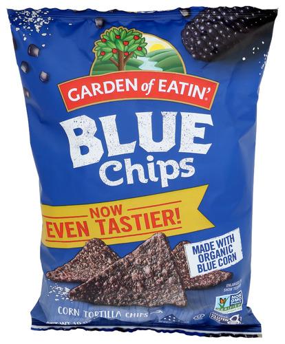 Garden Of Eatin Chip Tortilla Blue - 10 Oz (12 Units)