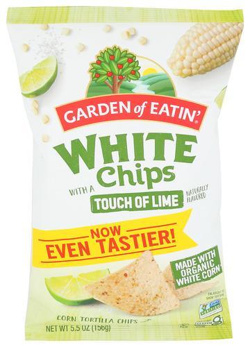Garden Of Eatin Chip Tortilla White Lime - 5.5 Oz (12 Units)