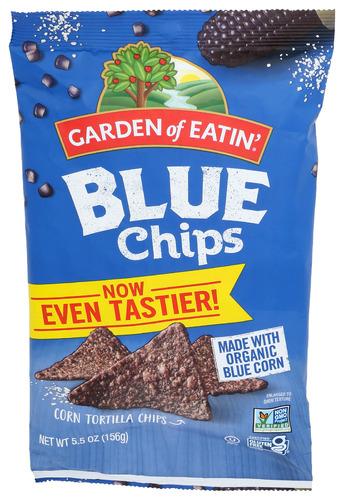 Garden Of Eatin Chip Tortilla Blue - 5.5 Oz (12 Units)