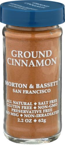 Morton & Bassett Cinnamon Ground - 2.7 Oz (3 Units)