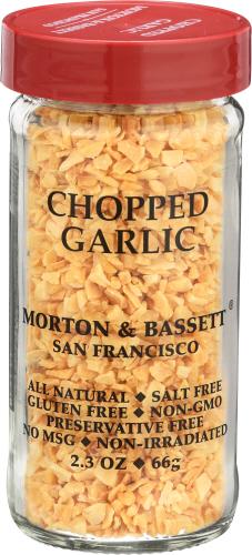 Morton & Bassett Garlic Chopped - 2.3 Oz (3 Units)