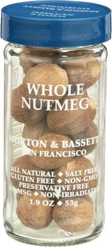 Morton & Bassett Nutmeg Whole - 2.2 Oz (3 Units)