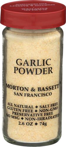 Morton & Bassett Garlic Powder - 2.6 Oz (3 Units)