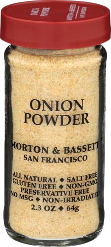 Morton & Bassett Onion Powder - 2.3 Oz (3 Units)