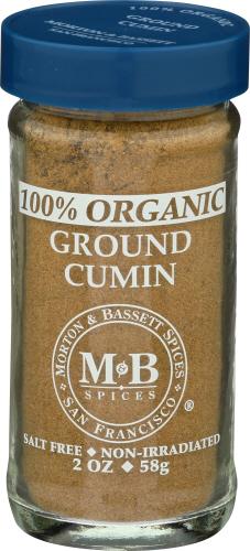 Morton & Bassett Cumin Grnd Organic - 2 Oz (3 Units)