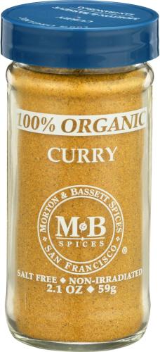 Morton & Bassett Curry Organic - 2.1 Oz (3 Units)